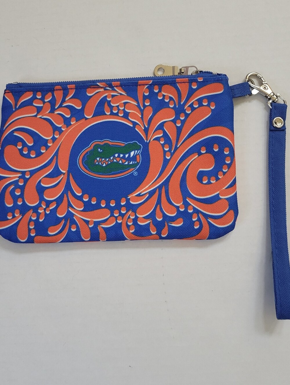 Florida Gators Blue & Orange Wristlet Pouch
